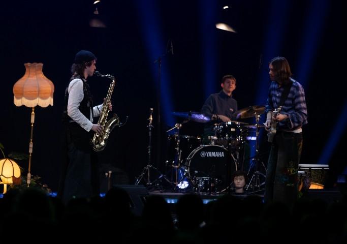 Hljómsveitin Brenninetla varð í öðru sæti Músíktilrauna