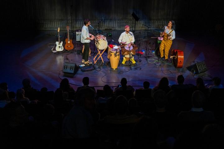 Alls konar tónlist í boði.