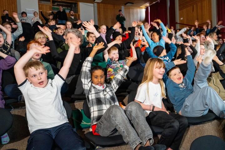 Fjör í Breiðholtsskóla 