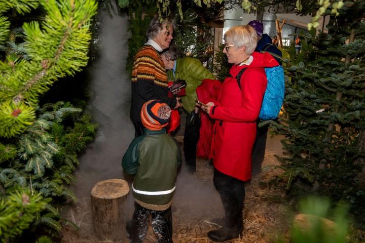 Menningarnótt er fjölskylduhátið og hér er glatt á hjalla í ævintýraskóginum. Ljósmynd: Karítas Guðjónsdóttir