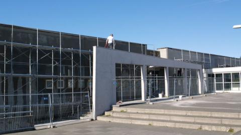 Framkvæmdir við húsnæði Grandaskóla