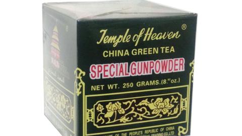 Special Gunpowder grænt te.