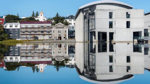 Ráðhús Reykjavíkur.