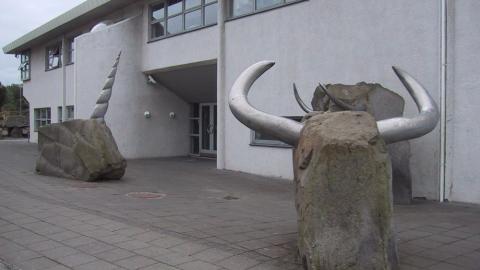 Vesturbæjarskóli séð frá Sólvallagötu