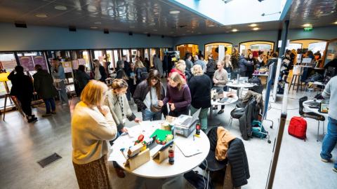 Mynd frá menntabúðum 2025.