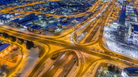 Gatnamót á Höfðabakka