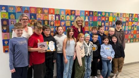 Borgarstjóri heimsótti réttindaráð Vesturbæjarskóla.