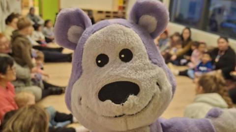 Stóri Blær bangsi.