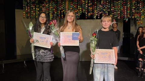 Mynd frá Söngvakeppni Breiðholts.