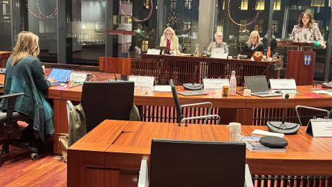 Borgarstjórnarfundur um kvöld