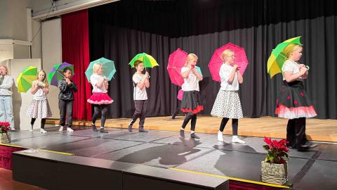 Photo from Hlíðaskóli's 70th anniversary