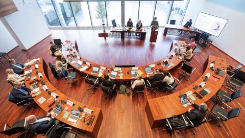 Yfirlitsmynd yfir fund borgarstjórnar 20. janúar 2026