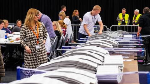 Vote counting in the 2022 City Council elections