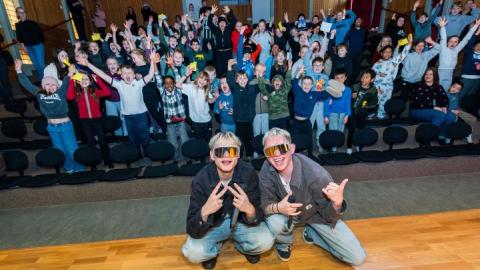 VÆB í Breiðholtsskóla í dag