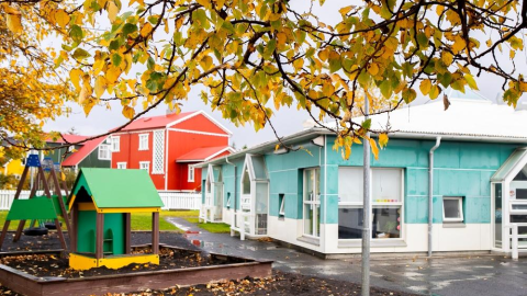 Mynd af leikskólanum Sæborg.