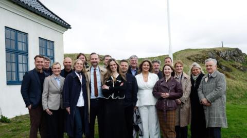 New City Council majority at Viðey