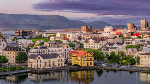 By Reykjavík Pond