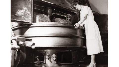 Gömul mynd frá sælgætisgerðinni Nóa