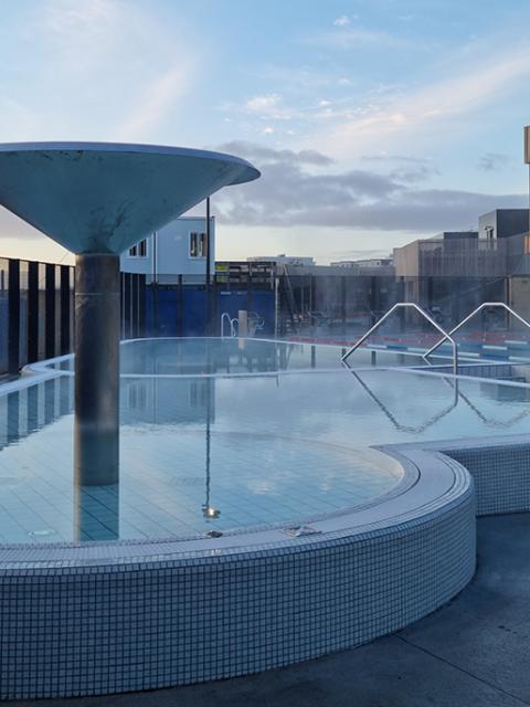 Wading pool at Dalslaug Pool