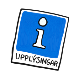 Illustration of an information sign.