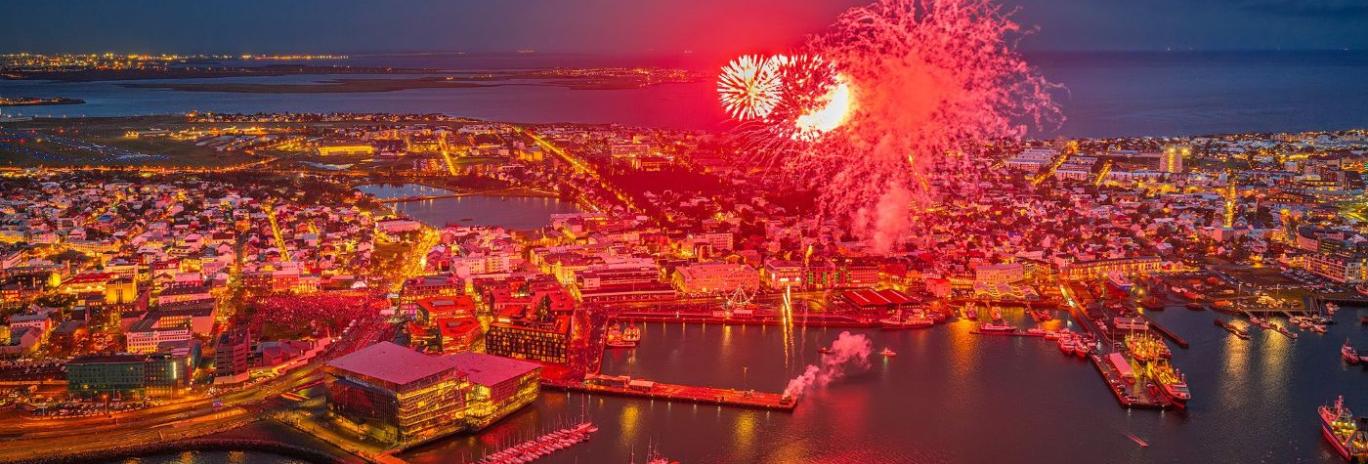 Flugeldasýning á menningarnótt